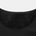 Tee-shirt chauffant noir en coton pour homme