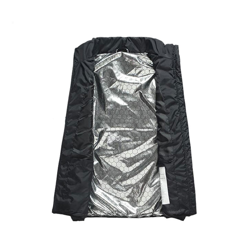 Gilet chauffant électrique en coton imperméable pour hommes