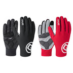 Gants chauds de cyclisme en polaire renforcés