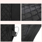 Gilet sans manches chauffant pour femme