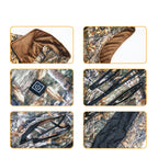 Gilet chauffant de chasse avec poches sur le devant
