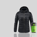 Doudoune capuche chauffant  pour hommes