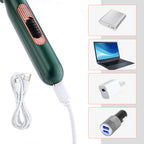 Mini peigne de voyage chauffant avec câble USB