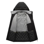 Manteau simple chauffant pour les sorties extérieurs pour hommes