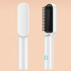 Mini peigne chauffant démêlant rechargeable sans fil