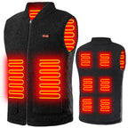 Gilet chauffant de chasse en polaire