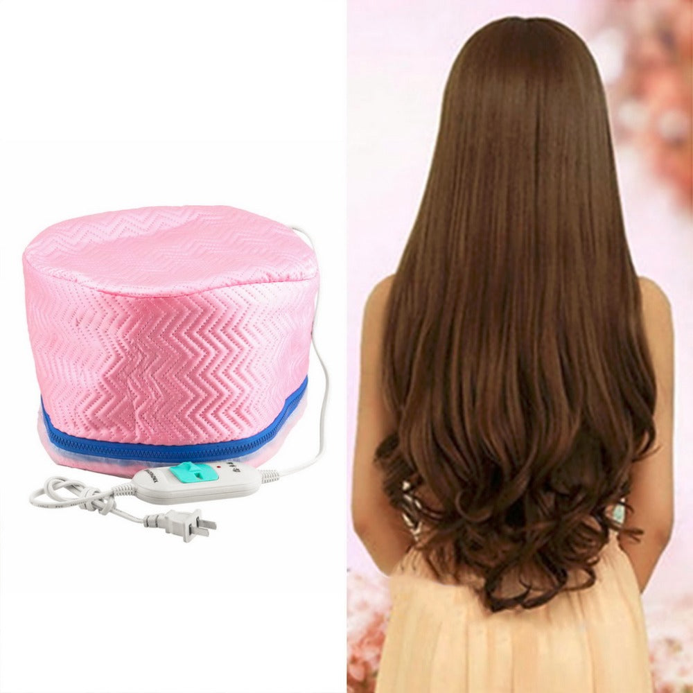 Traitement chauffant électrique pour cheveux