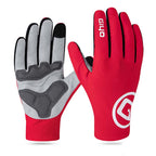 Gants chauds de cyclisme en polaire renforcés