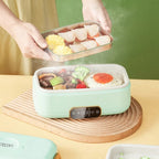 Bento chauffant bleu vert 800 ml