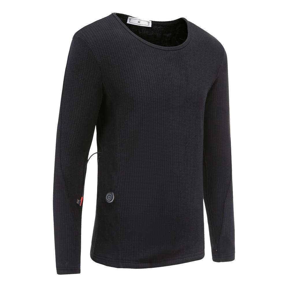Tee-shirt chauffant à manches longues pour homme