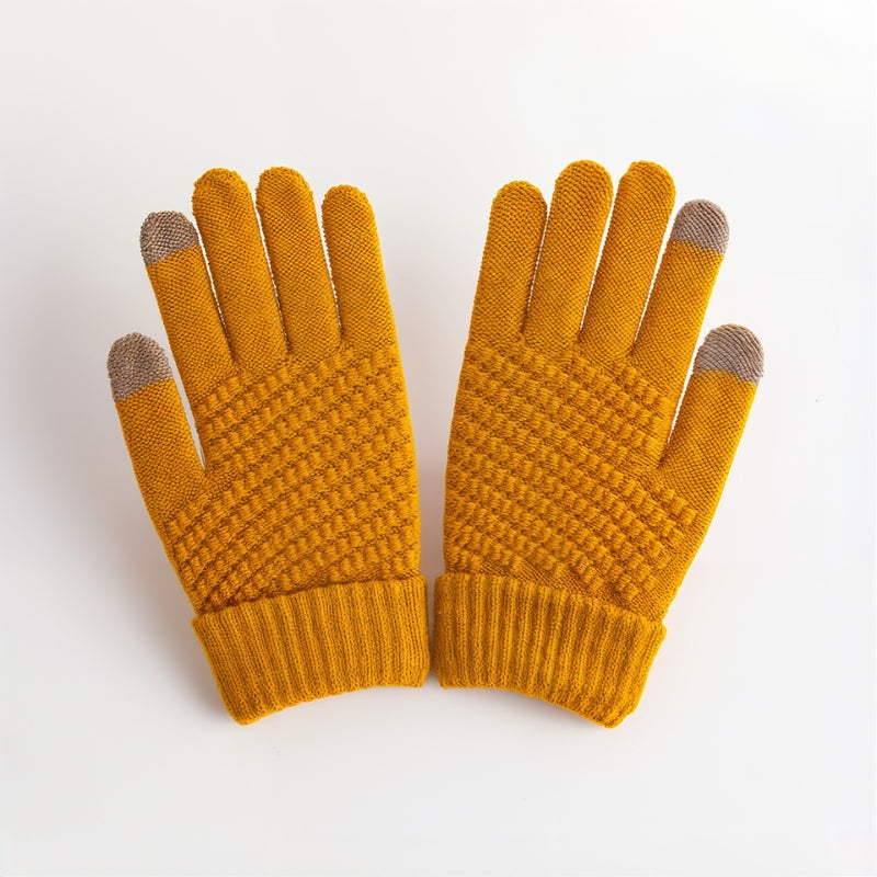 Sous gants électriques tactiles avec feuille chauffante intégrée