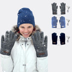Gants chauffants en coton pour femme