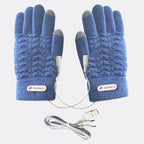 Gants chauffants en coton pour femme
