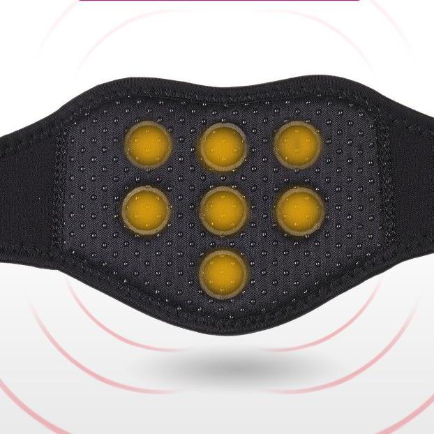 Collier magnétique chauffant pour les cervicales