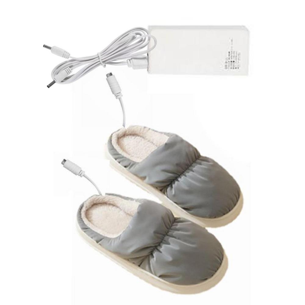 Chaussons chauffants électriques USB