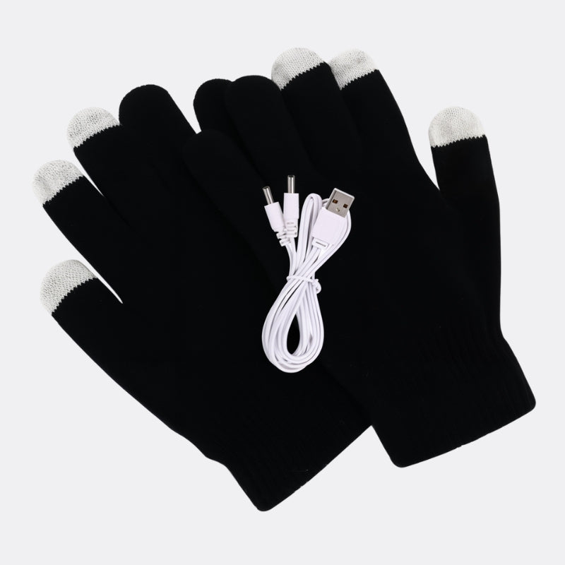 Sous gants chauffants électriques thermiques USB