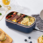 Lunch-box chauffante électrique en acier inoxydable