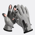 Gants chauffants tactiles antidérapants avec prise USB pour hommes