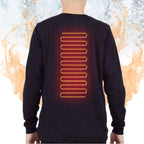 Pull polaire chauffant