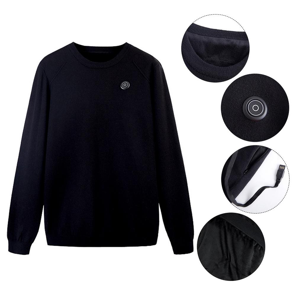 Pull polaire chauffant
