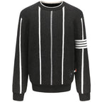 Pull chauffant rayé