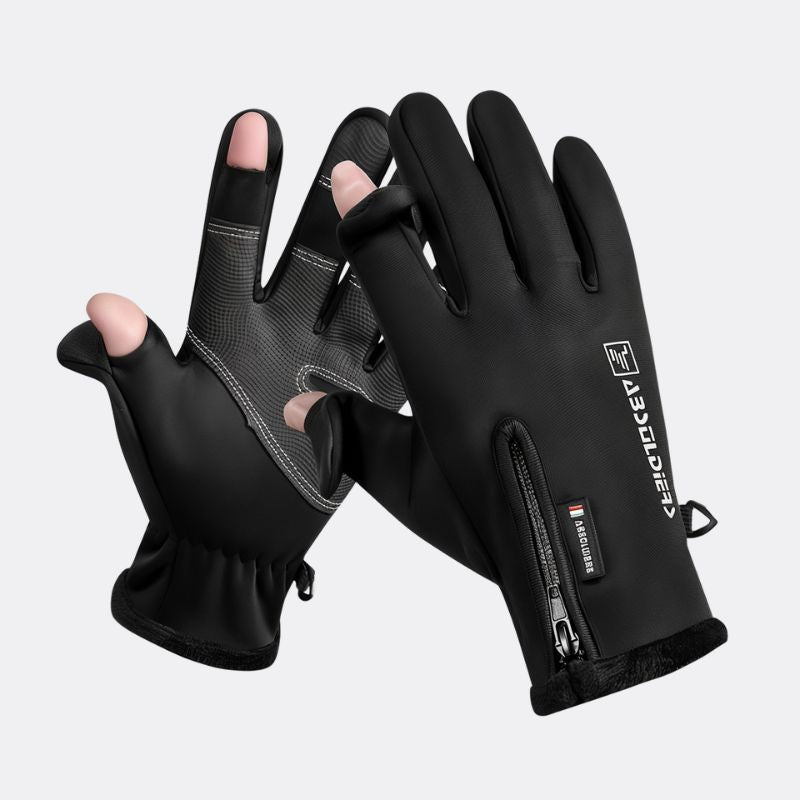 Gants chauffants tactiles antidérapants avec prise USB pour hommes