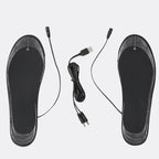 Semelles chauffantes électriques USB pour femmes et hommes