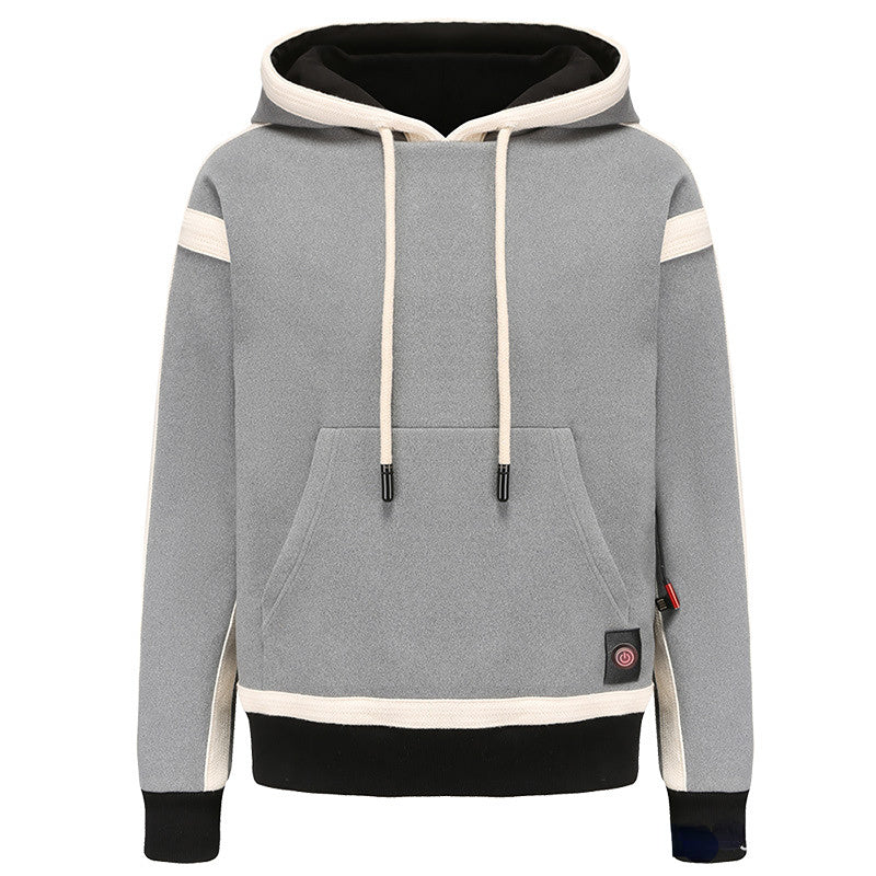 Sweat à capuche chauffants USB pour homme
