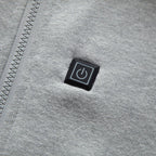 Sweat polaire zippé chauffant