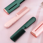Mini peigne de voyage chauffant avec câble USB