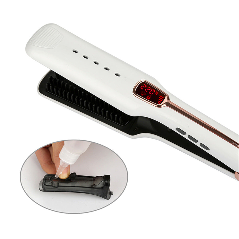 Peigne lisseur rapide à vapeur et température réglable