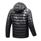 Doudoune chauffant imperméable style militaire hommes