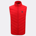 Gilet chauffant sans manches pour homme