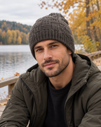 Bonnet chauffant homme et femme — porté en situation