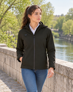 Veste chauffante sport — porté en situation