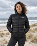 Veste chauffante sans fil — porté en situation
