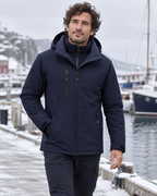 Veste de chantier chauffante homme — porté en situation