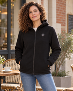 Veste chauffante avec batterie — porté en situation