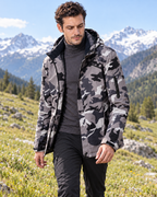 Veste chauffante usb homme — porté en situation