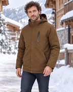 Veste chauffante randonnée — porté en situation