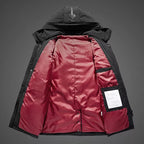 Manteau chauffant électrique homme et femme