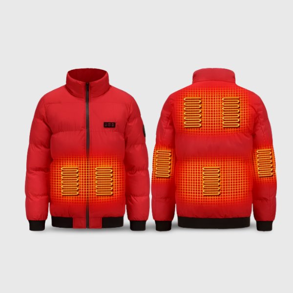 Blouson chauffant électrique