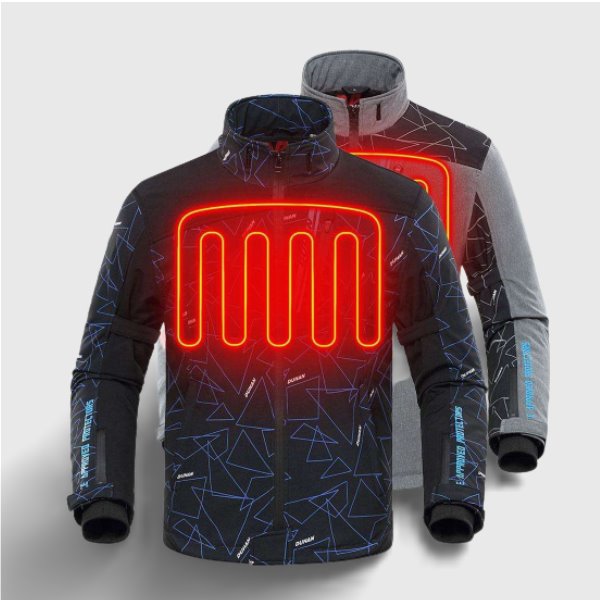Blouson chauffant moto