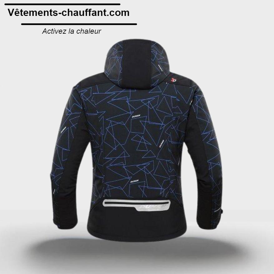 Blouson chauffant moto