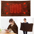Couverture chauffante automne
