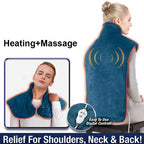 Couverture chauffante et massante