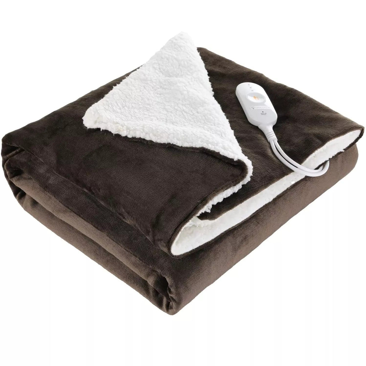 Couverture chauffante marron foncé couverture chauffante vêtement-chauffant marron foncé 