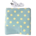 Couverture chauffante portable couverture chauffante Vêtement-chauffant.com bleue 90*65cm 