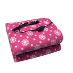 Couverture chauffante rose en 12V