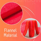 Couverture chauffante rouge